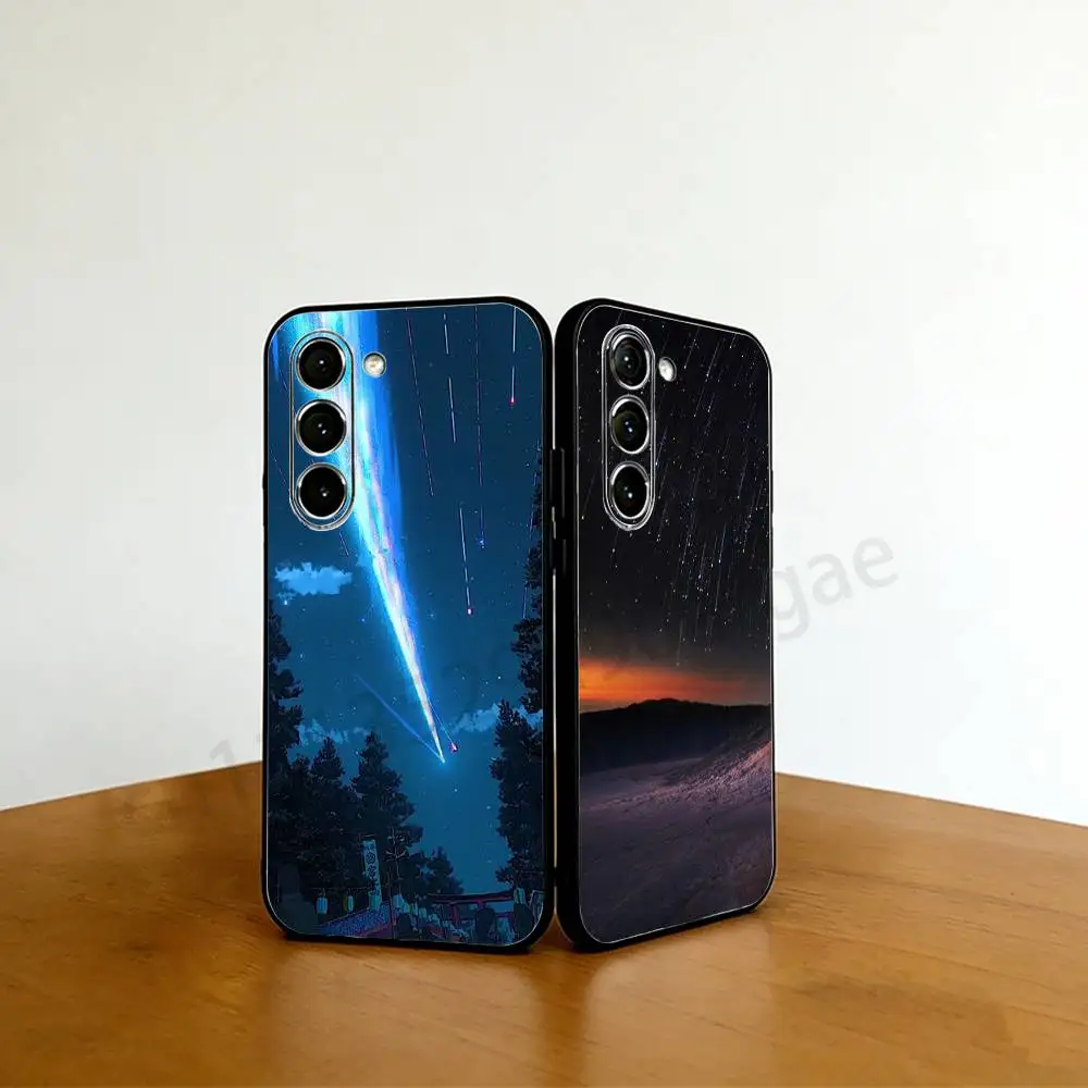 Beautiful Meteor Phone Case For Samsung GalaxyA53,51,72,73,31,30,42 Soft Silicone Phone Protective Case