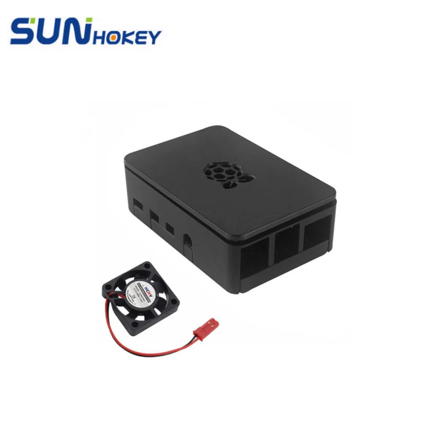 Hot Selling Raspberry Pi 4 Model B ABS Case Black Transparent Shell Plas