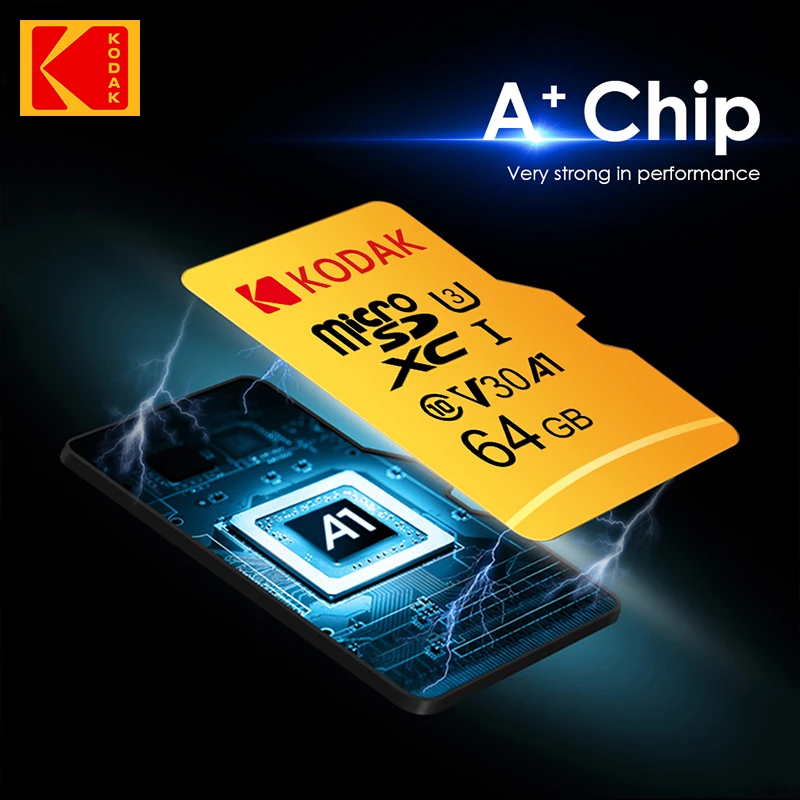 Kodak Class 10 Flash Memory Card 64GB Micro SD 64GB TF Card 64GB