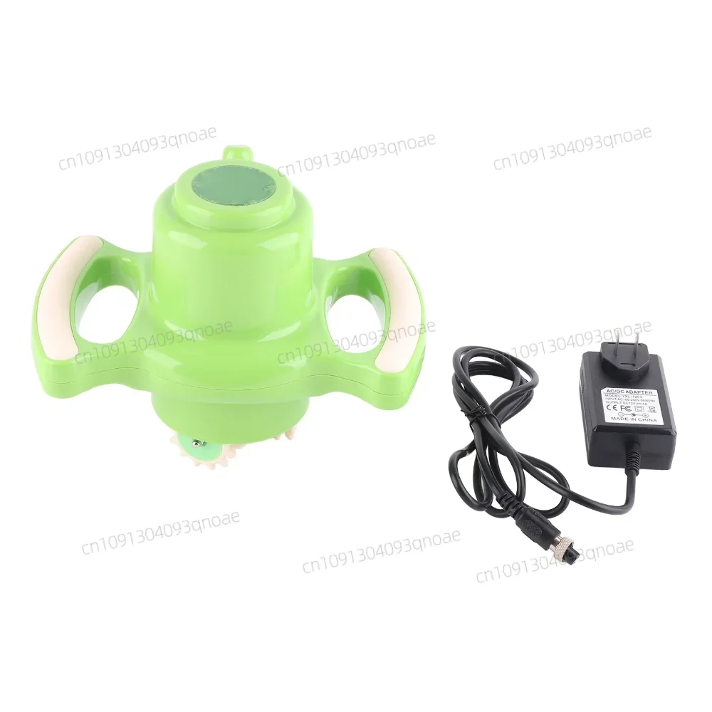 3D Kneading Massage Tool Handheld Shoulder Neck Massager Relieve Fatigue Electrical Cervical Body Massager 100-240V