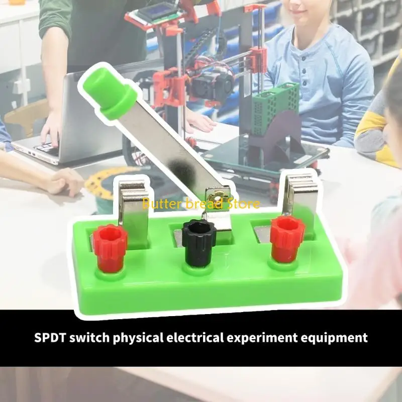 W89C Kids STEM Learning Toy Poles individuales Switch Double Switch Physics Experiment Aid