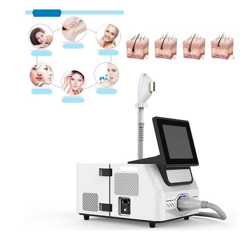 Venda quente pele rejuvenescimento anti-envelhecimento cabelo remoção máquina multifuncional