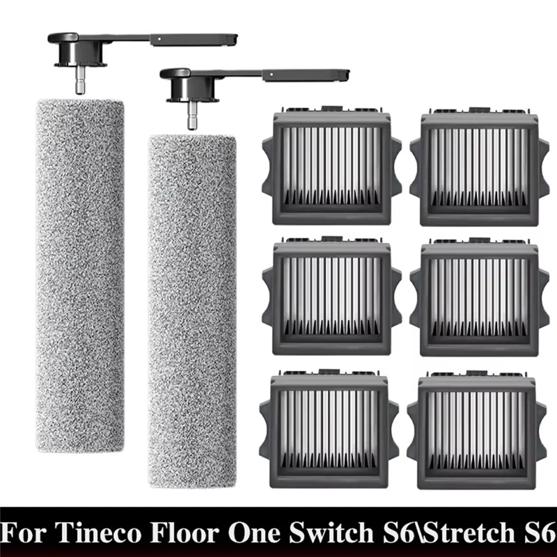 

【Скидка цены】Для Tineco Floor One Switch S6 Stretch S6 Детали Tineco S6 Замена роликовой щетки Tineco Floor One S6 Замена R