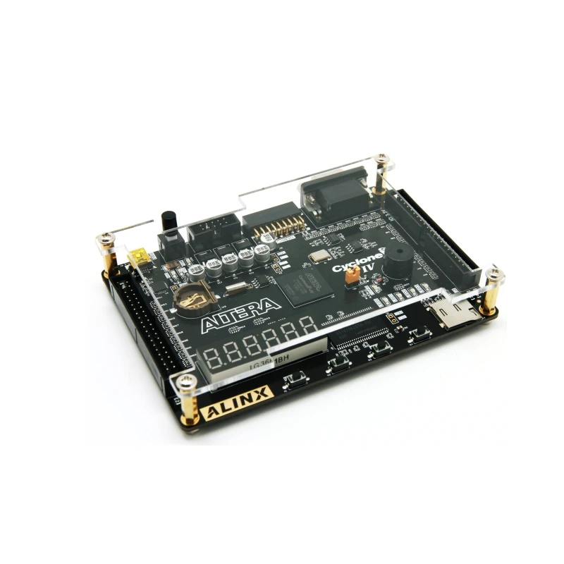 Alinx AX301 ALTERA FPGA Black Gold Development Board CYCLONE IV EP4CE6 with video tutorial