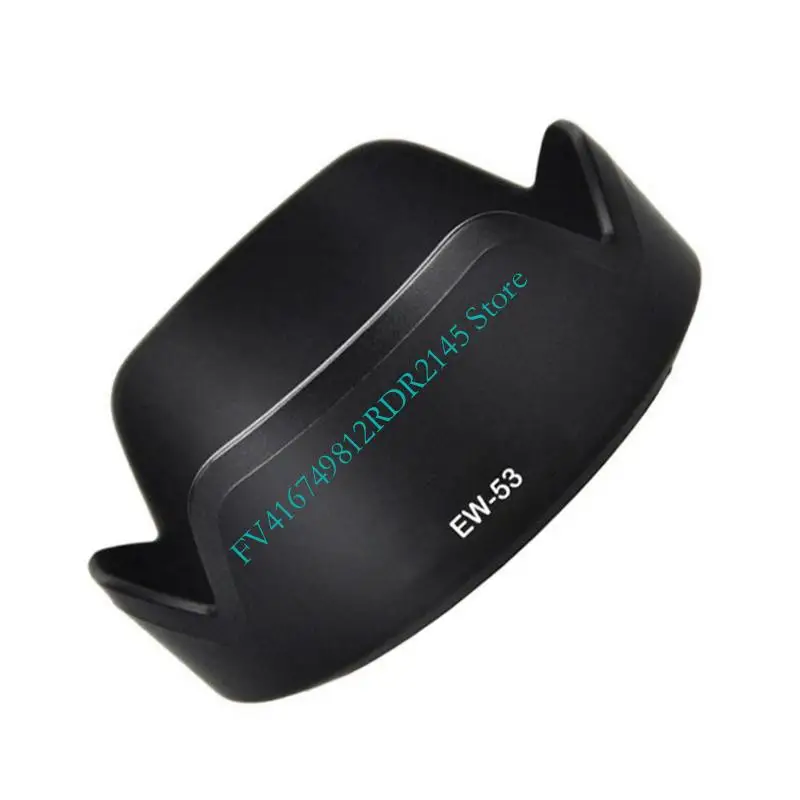 

B2EF EW53 Lens Hoods Shade for EF-M 15-45mm f/3.5-6.3 Reversible Camera Lens Shade Replacement Bayonets Lens Hoods Cover