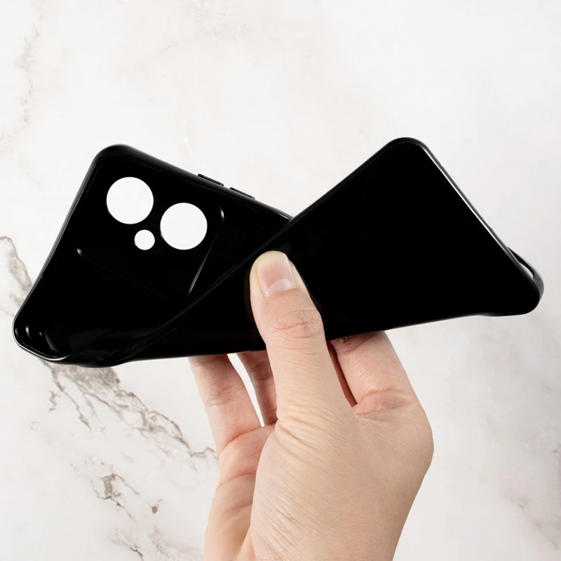 Custodia per telefono trasparente antiurto per Blackview Oscal C70 Funda custodia morbida in TPU per custodia paraurti Etui Blackview Oscal C70 in