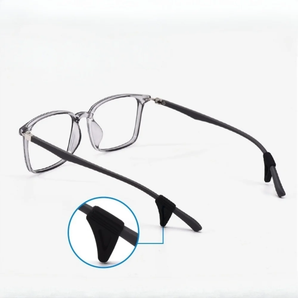 5Pairs Glasses Ear Grip Sport Eyeglasses Ear Hook Silicone Anti Slip Eyewear Comfortable Safe Temple Tips Sleeve Retainer Holder view 2