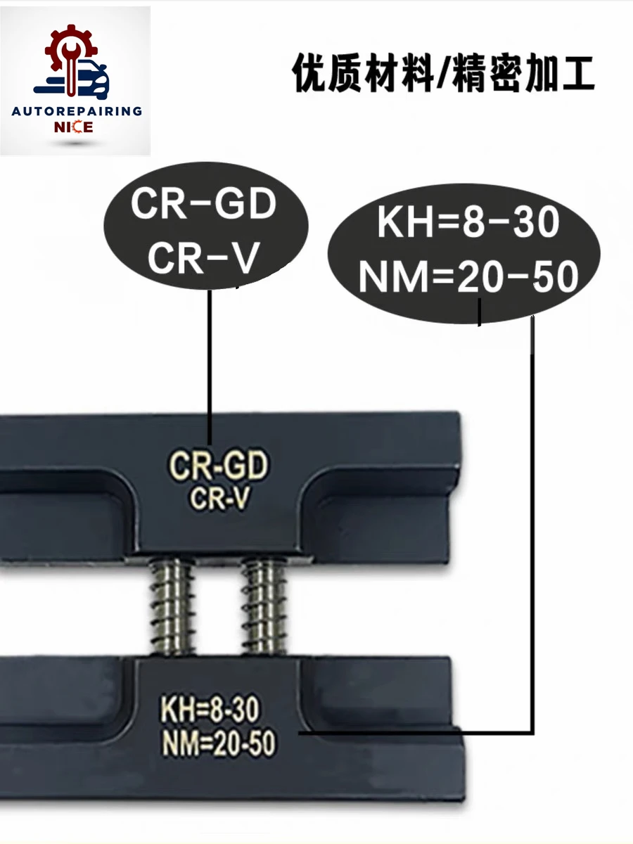 All Brands CRIN CRDI Common Rail Injector Disassemble Fixture Vise Clamp Repair Tool