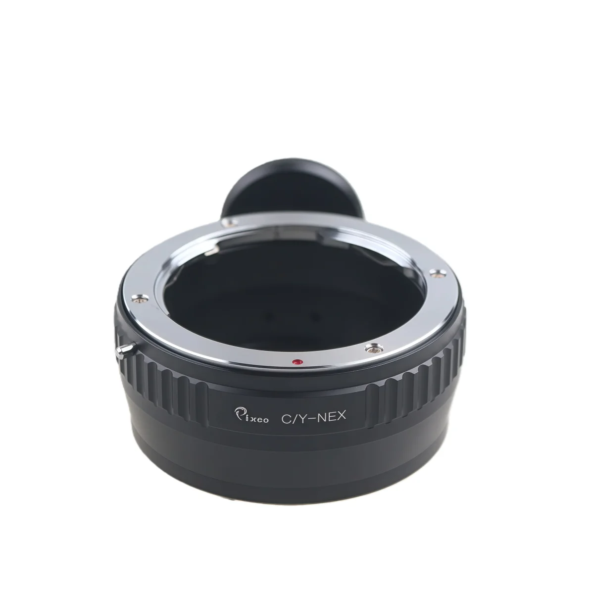 Adaptador de Lente con Collarín para Trípode Pixco, para Lentes Contax/Yashica CY a Cámaras Sony con Montura E, Enfoque Infinito A1 II A9 III A7CR