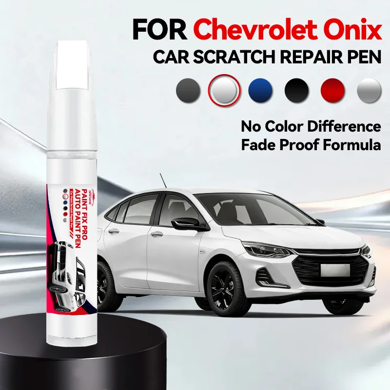 

Ручка-корректор для ремонта лакокрасочного покрытия Chevrolet Onix 1994-2025: Устранение царапин, DIY аксессуары для авто, цвета: черный, белый, серебристый, синий, красный