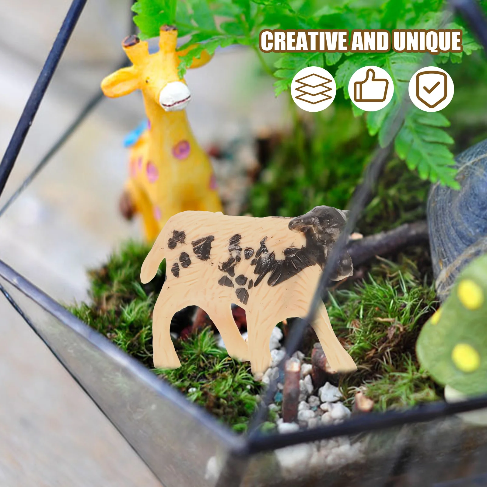 

Simulation Characters and Animals Mini Farm Toys Puzzle Miniature Figures Child