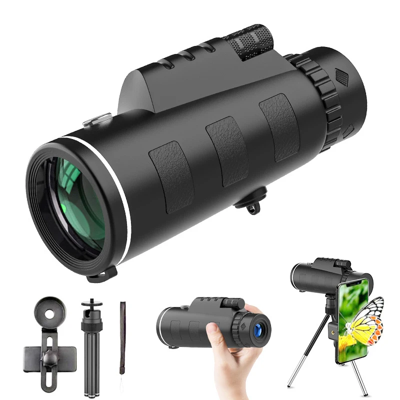 High Performance Monoculars 40x60 Magnification Long Field Of View Waterproof Design Suitable For Concerts Football Games