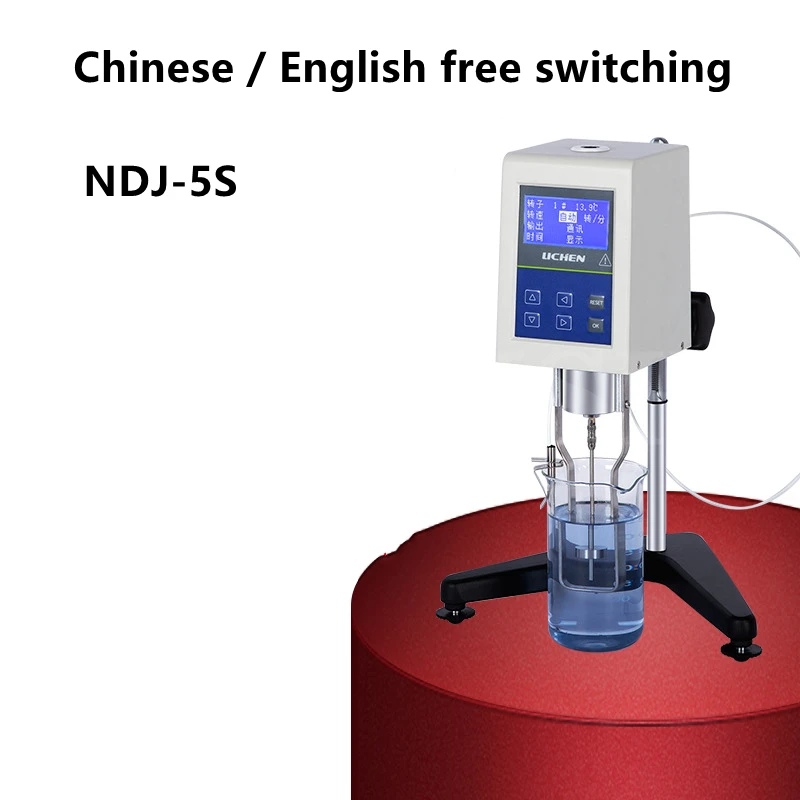 

Rotational Viscometer NDJ-5S Digital Display Viscosity Test Viscometer Paint Paint