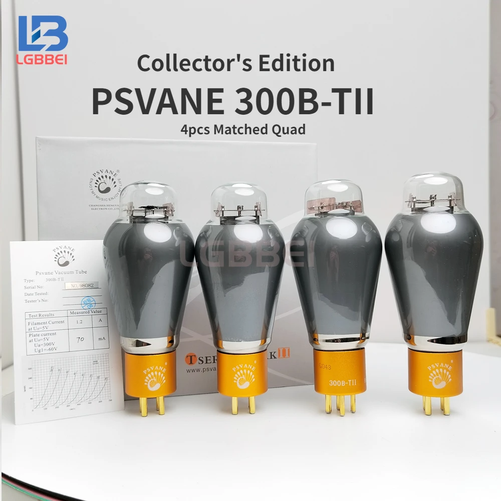 PSVANE 300B MARKII Vacuum Tube 300B-TII Collection Version Upgrade 300B 300BN HIFI Audio Valve Electronic Tube Amp DIY