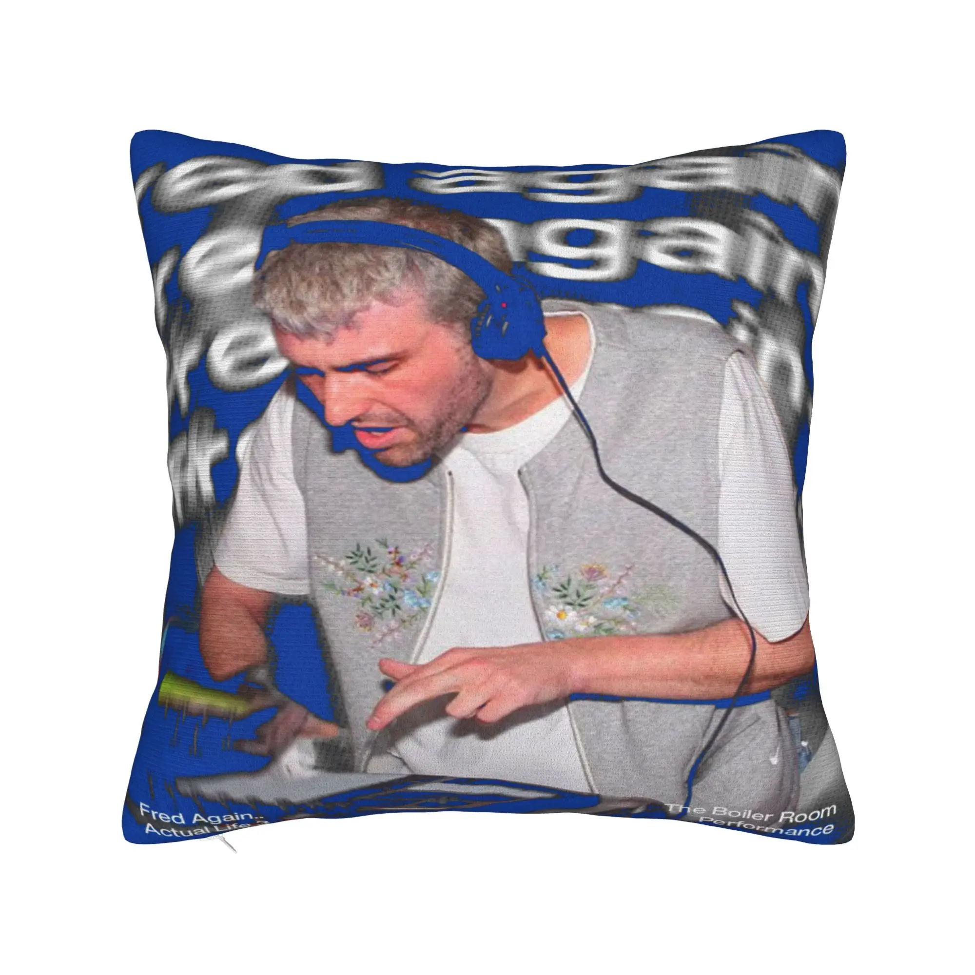 

Y2K диван Fred Again фанат подарок украшение наволочка аксессуары наволочка на молнии многоразмерный