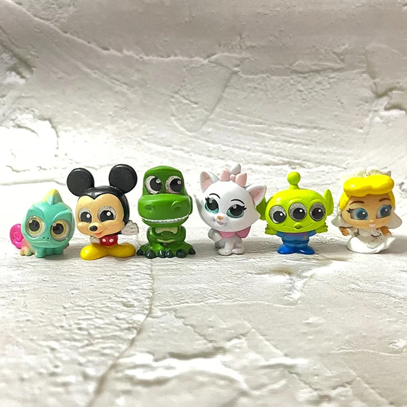 5 pçs/set Random Doorables Olhos de Vidro Caixa Cega Colecionáveis Bonecas Raras Estatuetas Figuras de Ação Dos Desenhos Animados Crianças Presentes de Aniversário