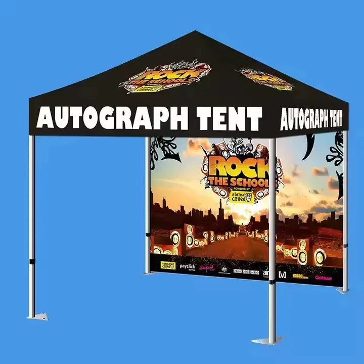 Heavy Duty Waterproof Canopy 10x10 10x20 Tent Folding Pop Up Tents Outdoor Custom Printed Trade Show Tents Waterproof tent