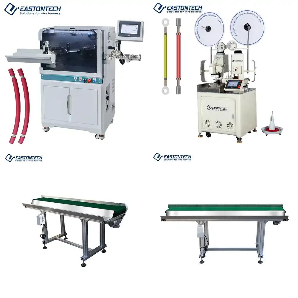 

Cable Manufacturing Equipment Conveyors Belt Conveyor System for Automatic Wire Cutting Stripping Crimping