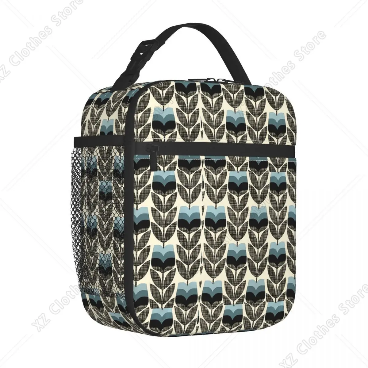 Orla Kiely Scandinavian Multi-stem Insulated Lunch Bags for Women Resuable Thermal Cooler Food Lunch Box Kids School Children
