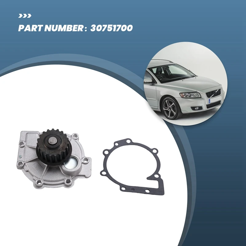 30684432 Car Engine Water Pump For Volvo 850 C30 C70 S80 V50 XC70 XC90 S60 S40 V70 V40 S70 30751700