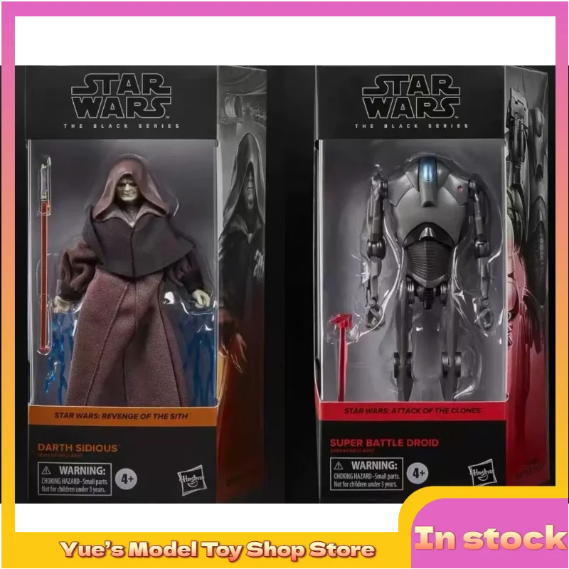 【disponibile】hasbro-star-wars-super-battle-droid-sith-emperor-darth-sidious-action-figure-modello-animato-giocattolo-da-collezione-regalo