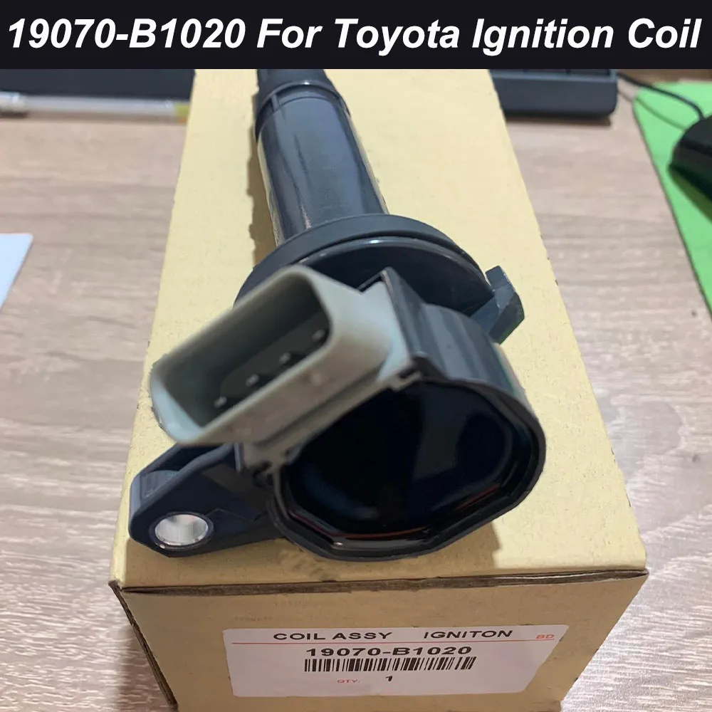 

New Ignition Coil 19070-B1020 19070B1020 For Toyota Daihatsu Copen Avanza Rush Materia Sirion Terios Passo Sette II 2000-2012