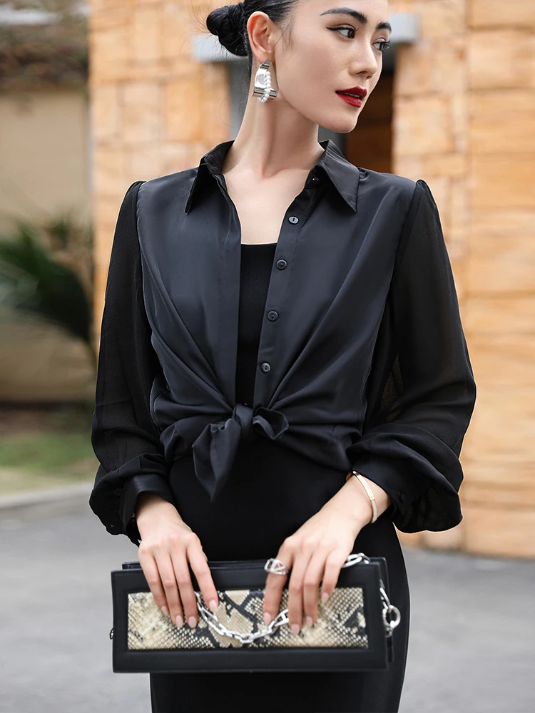 

Женский комплект Qian Beibei: модная юбка-миди с защитой от солнца и базовый слой, состоящий из двух предметов