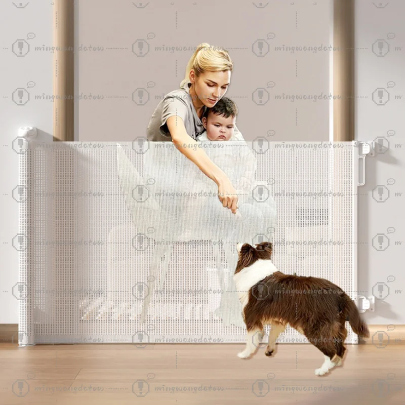 New Product Telescopic Door Fence Indoor Staircase No Punching Protective Fences Dog Fence Pet Playpen Dog Supplies