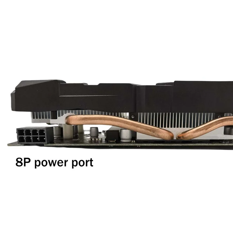 Top-2X RX580 8GB 2048SP Desktop-Computer Grafikkarte DDR5 256Bit Spiel HD Grafikkarten RX580 Desktop-Spiel Grafikkarte