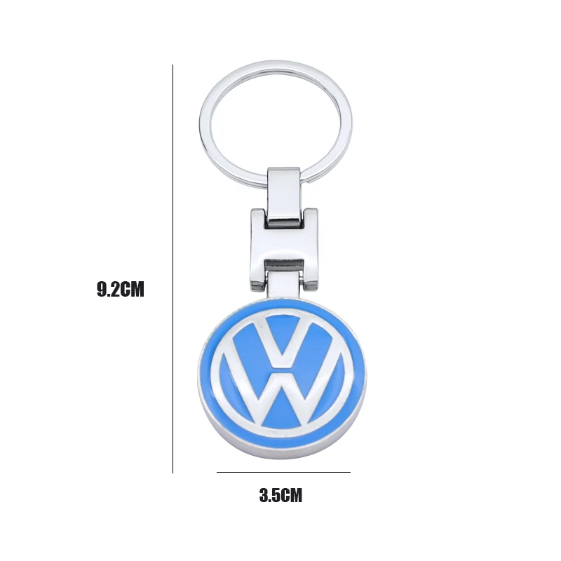 Car Key Chain Keychain Auto Emblem Key Ring Accessories For Volkswagen Rline R Polo GTI Golf Passat Magotan Tiguan Jetta Lavida