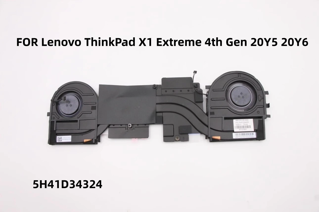 

Original FOR Lenovo ThinkPad X1 Extreme 4th Gen 20Y5 20Y6 Fan Heatsink 5H41D34324 100% Test Ok