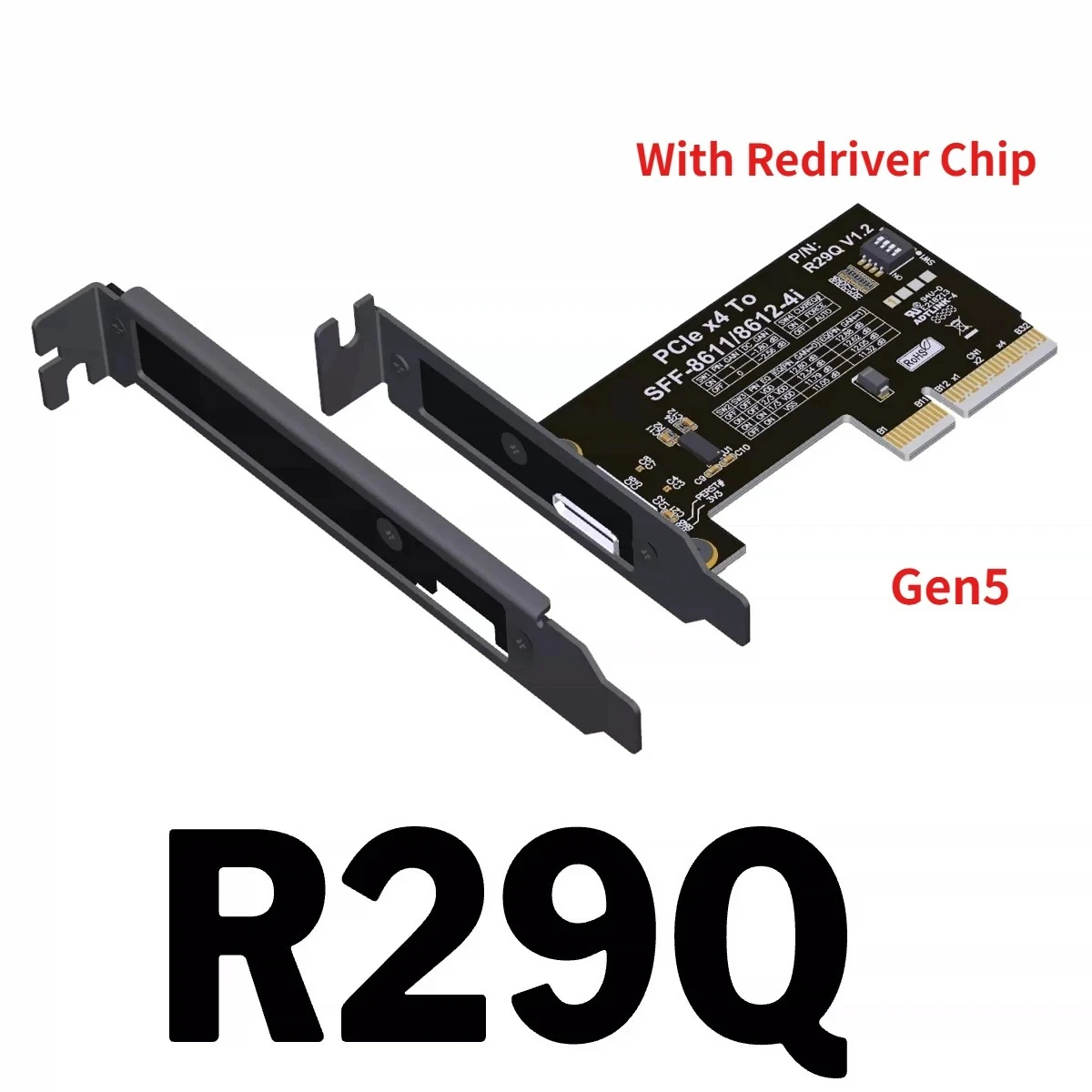 OCuLink EGPU Dock PCIe 5.0 X4 128Gbps for RTX 5090