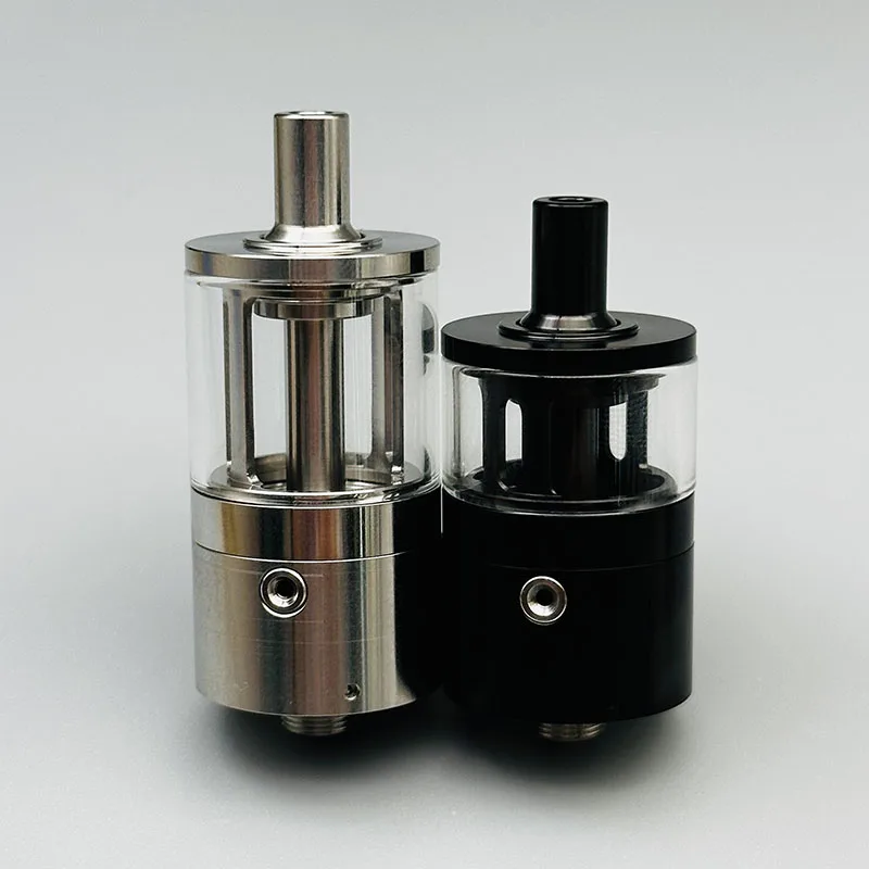 Vape Style Picatiny MTL RTA 22 مللي متر قطر 316ss + زجاج 3 مللي مع 0.8/0.9/1.0/1.4 مللي متر/دبابيس محظورة خزان قابل لإعادة البناء رذاذ Vape