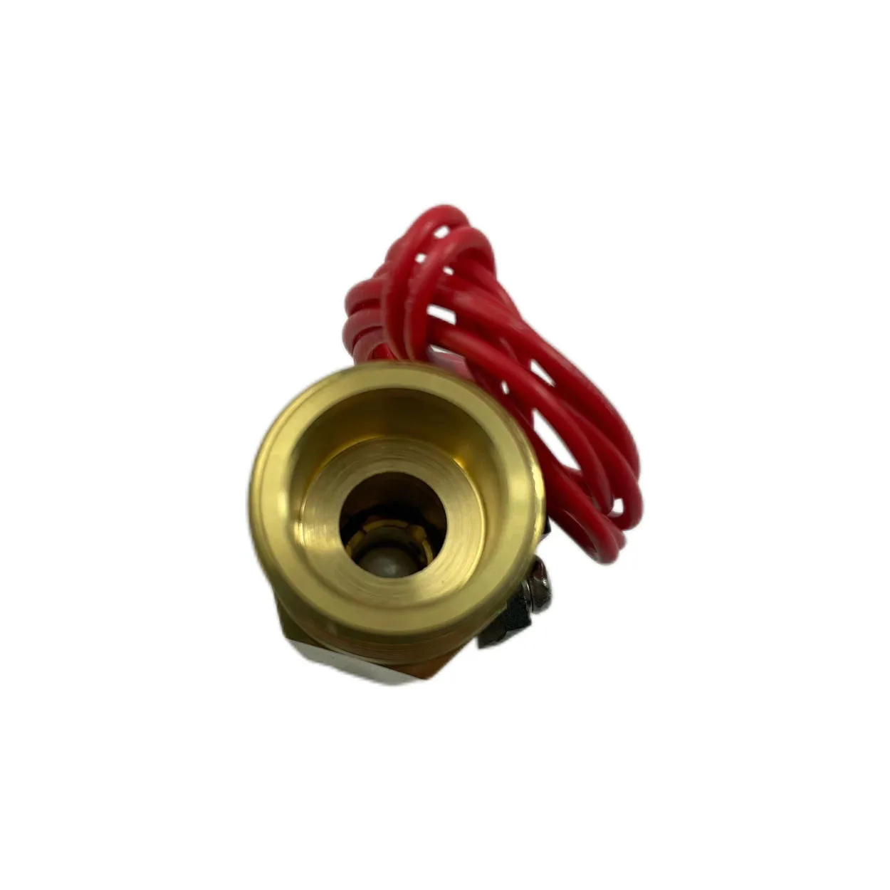 Interruptor de fluxo de circuito aberto familiar, carregamento máximo de 10w, dc24v, max, confiável, bsp g1/2 ", masculino, feito de bronze vertical