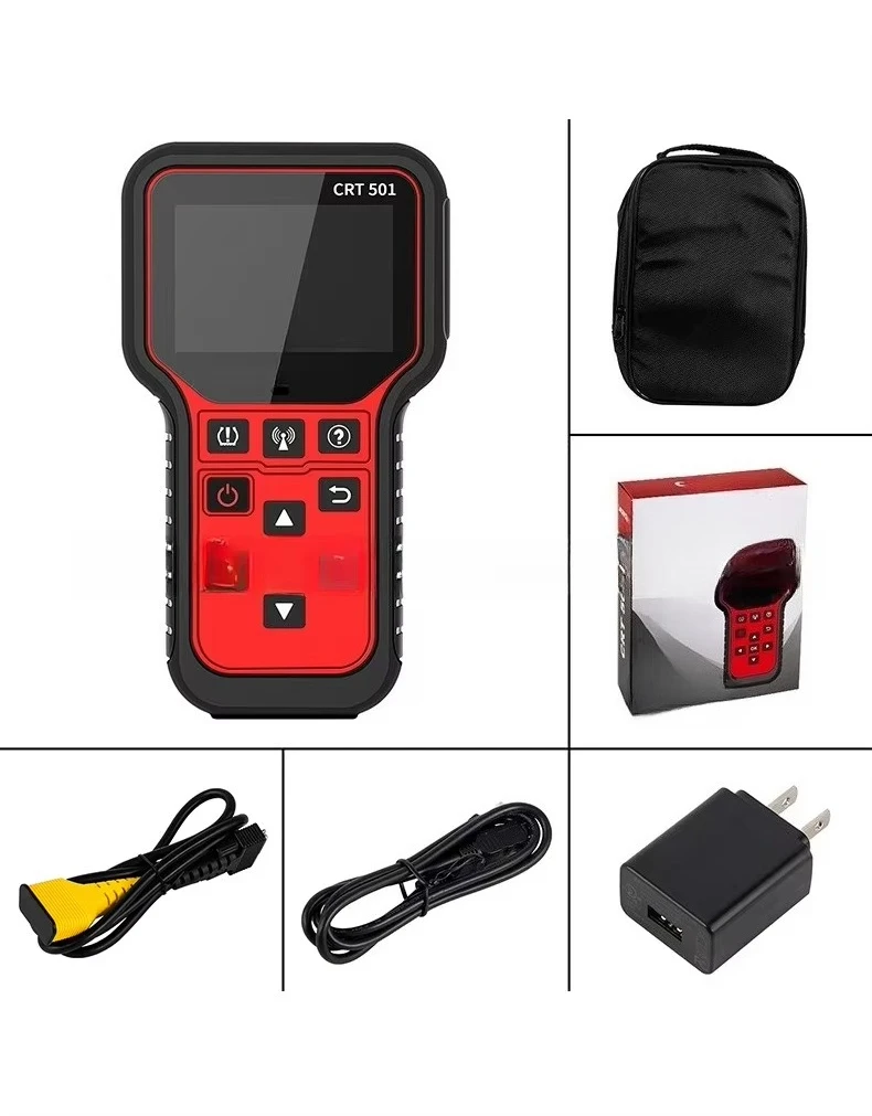 CRT501 Tire Pressure Learning Matching Instrument Sensor Programming Automotive Computer Tire Pressure Repair Tool