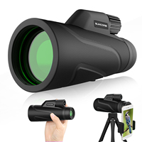 SUNCORE Durable High-Quality Adult Monocular Telescope,BAK4 Prism,Suitable for Bird Watching,Hiking, Travel,Outdoor Adventures