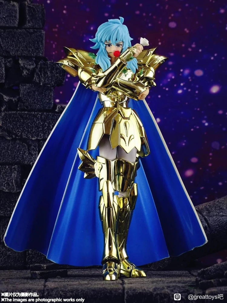 

In stock Brand New Expressive CS Pisces Abrodi Pose Golden Saint Cloth Myth EX Movable