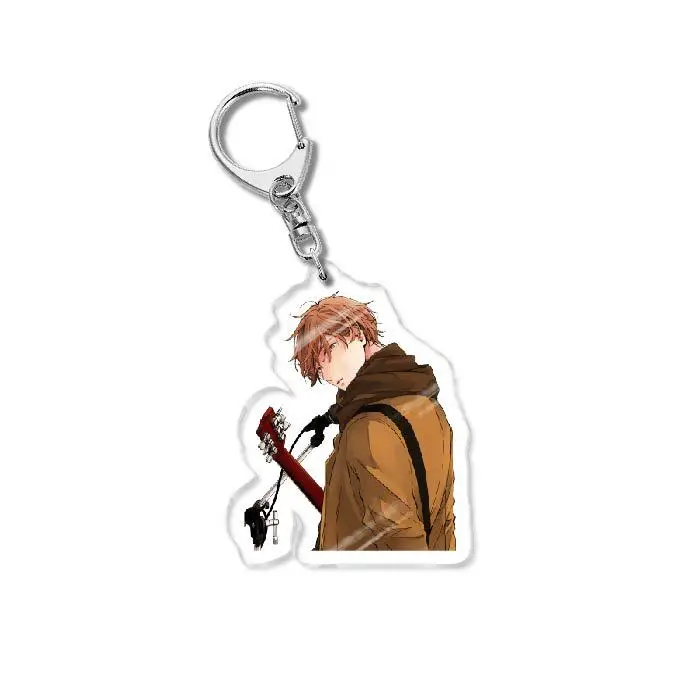 إعطاء حار BL أنيمي جديد سلسلة مفاتيح مصنوعة من الأكريليك مفتاح سلسلة حقيبة سحر تذكارية الإبداعية قلادة مجوهرات لطيف الأولاد جمع تأثيري هدية
