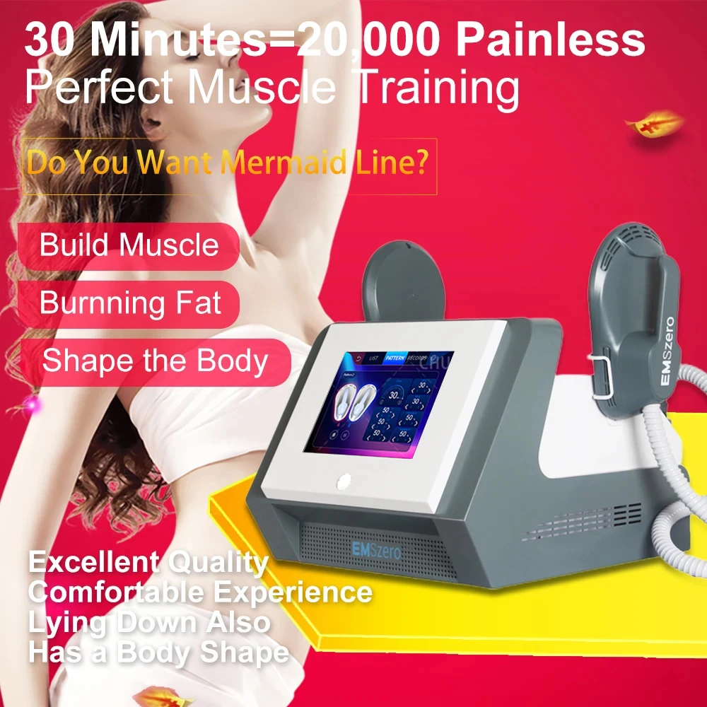 

EMSzero Slimming Healthy EMS Body Sculpt Machine RF Sculpt Body Shaping Muscle Machine Electromagnetic Weight Loss