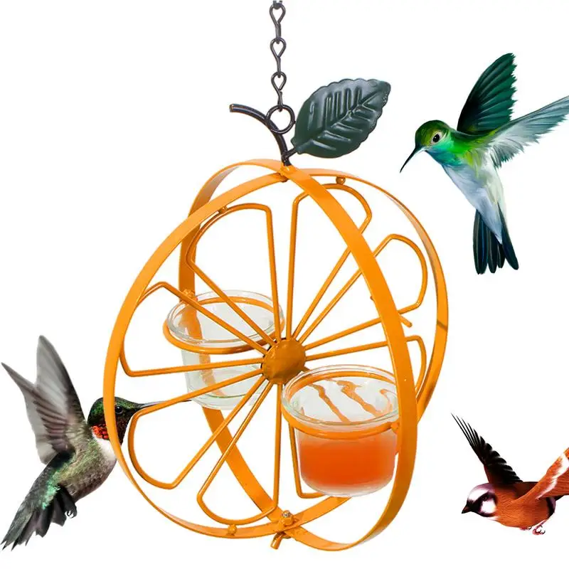 Bird Jelly Feeder Hummingbird Fruit HolderDrinking Grape Jelly Container Oriole Nectar Feeder Orange Bird Water Feeder box