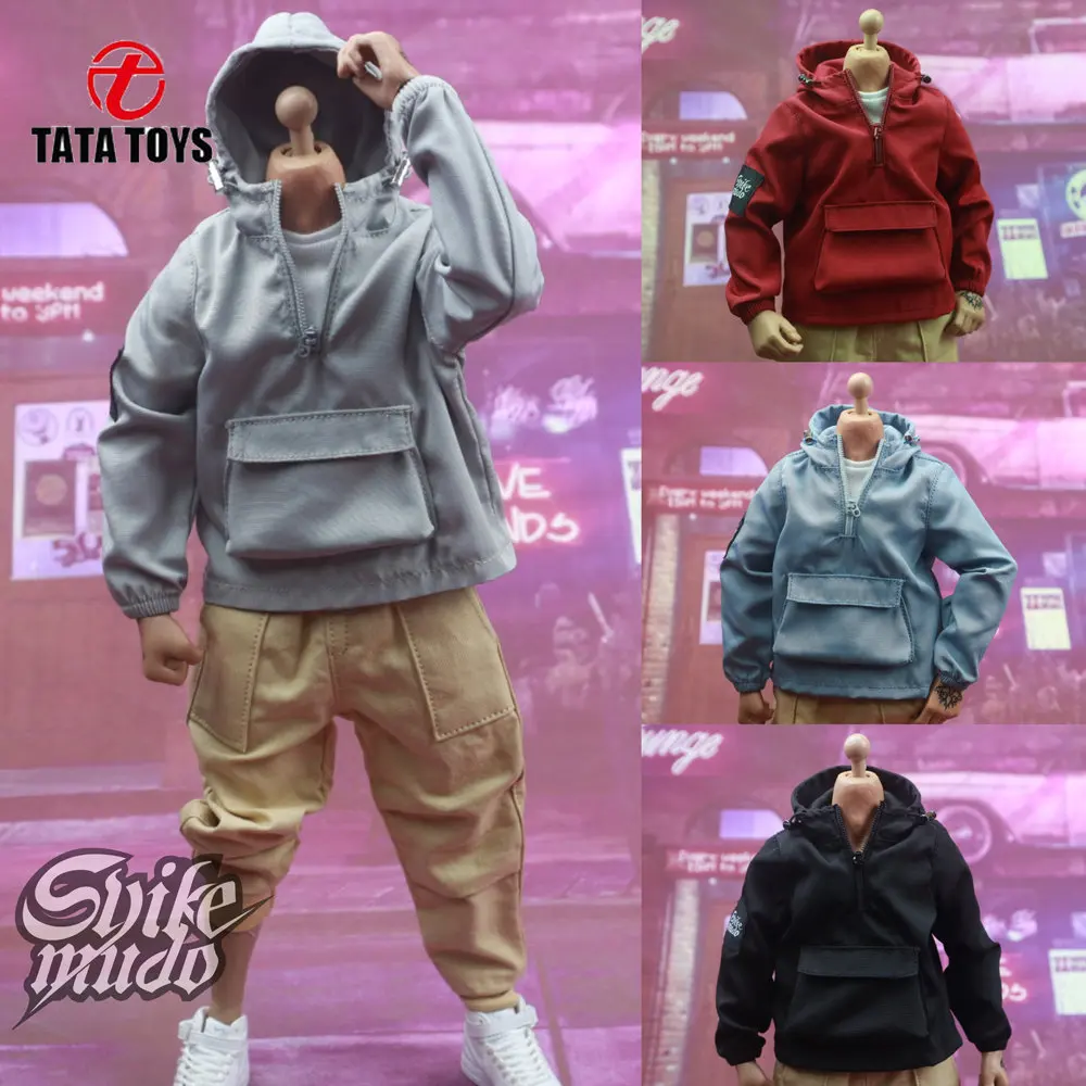 

1/6 Scale male dolls clothes fashion hoodie fit 12'' action figure body model