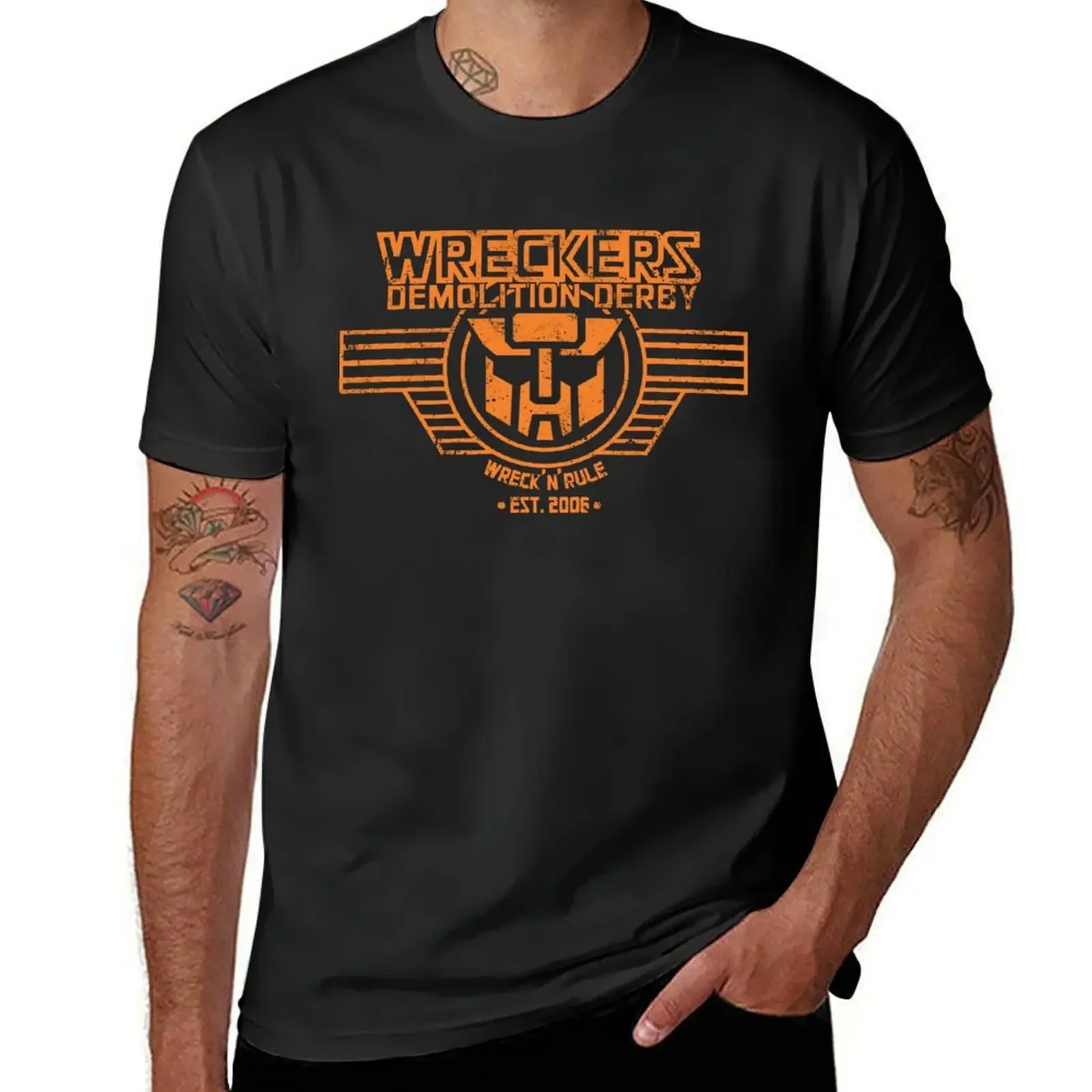 Wreck 'n' Rule T-Shirt cheap stuff sublime essential t shirt graphics men t shirts high quality