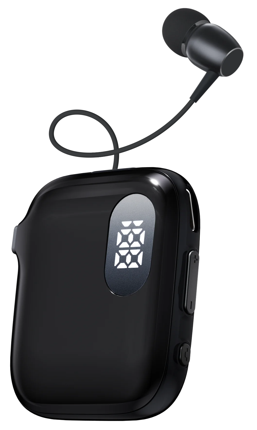 K91 PK F920 R11 Lavalier V6.0 Bluetooth Noise Canceling 90h Playtime Music LED Power Display Retractable Earphone For Meeting_voghion.com
