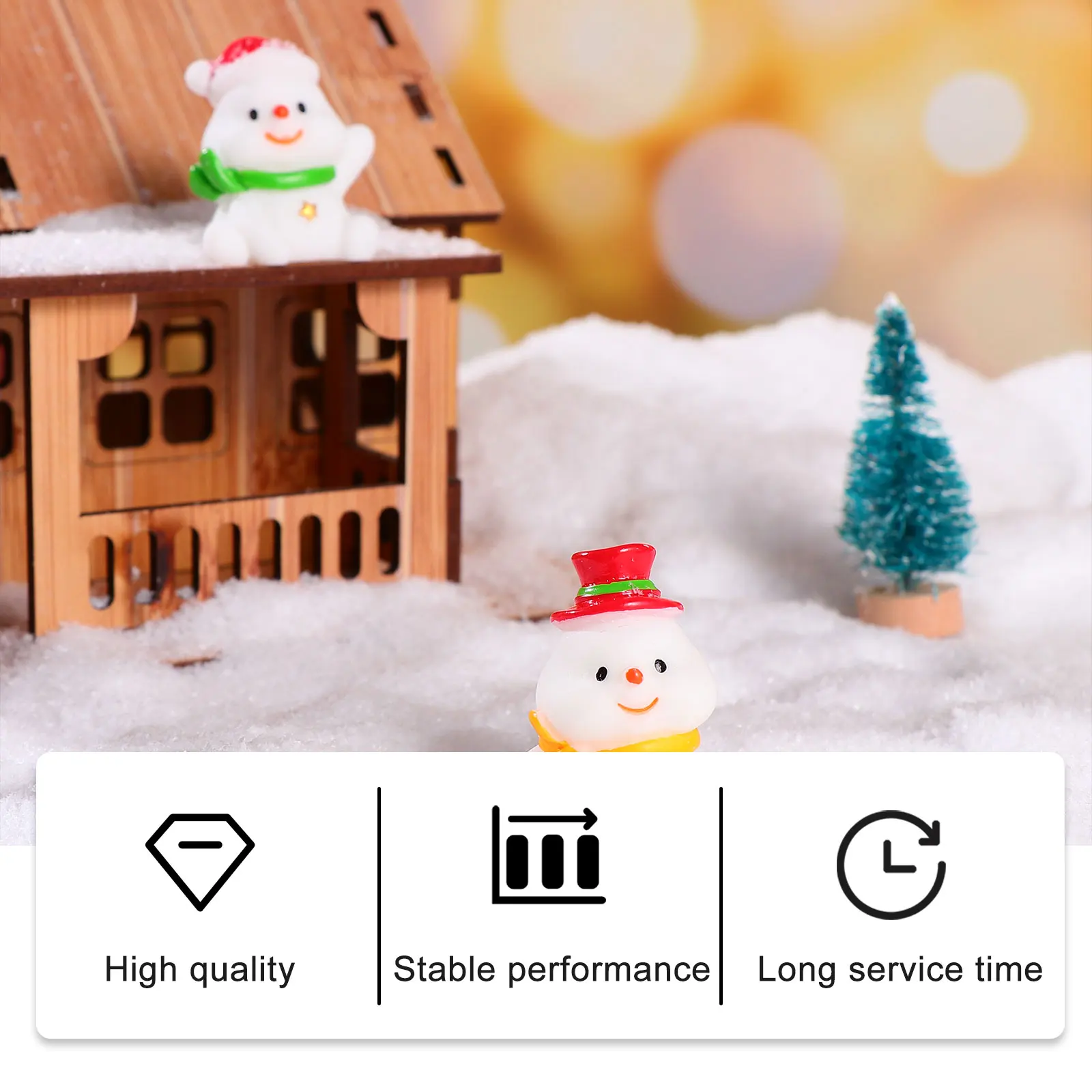 

Xmas Trees Artificial Snow Instant Powder Decoration Christmas White Baby