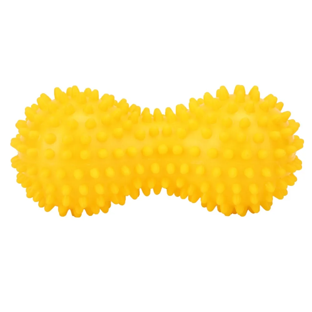 Relaxation PVC Spiky Massage Ball Handheld Roller Function Peanut Massage Ball Muscle Relaxation Ball for Fitness Yoga