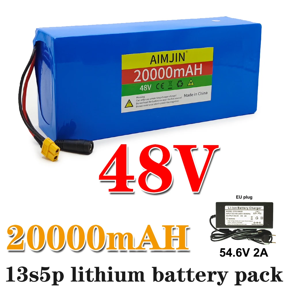 

13S5P 48V 20000mAh Electric Scooter Lithium Battery 18650 battery pack 48V 20Ah Electric Scooter Electric Scooter Battery