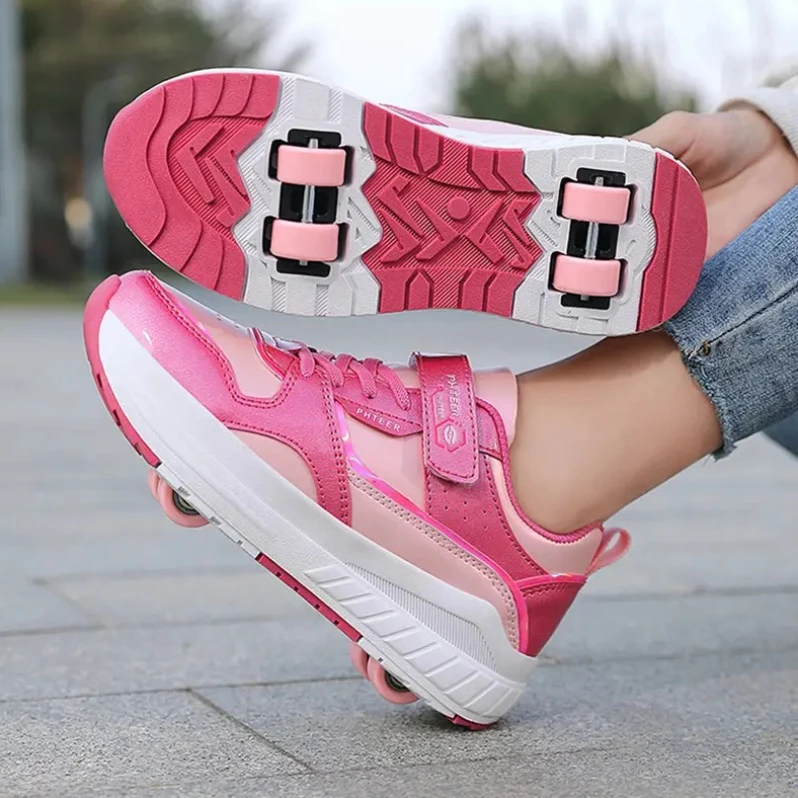 

Новые детские роликовые кроссовки с четырьмя колесами, детские роликовые коньки для улицы, детские кроссовки