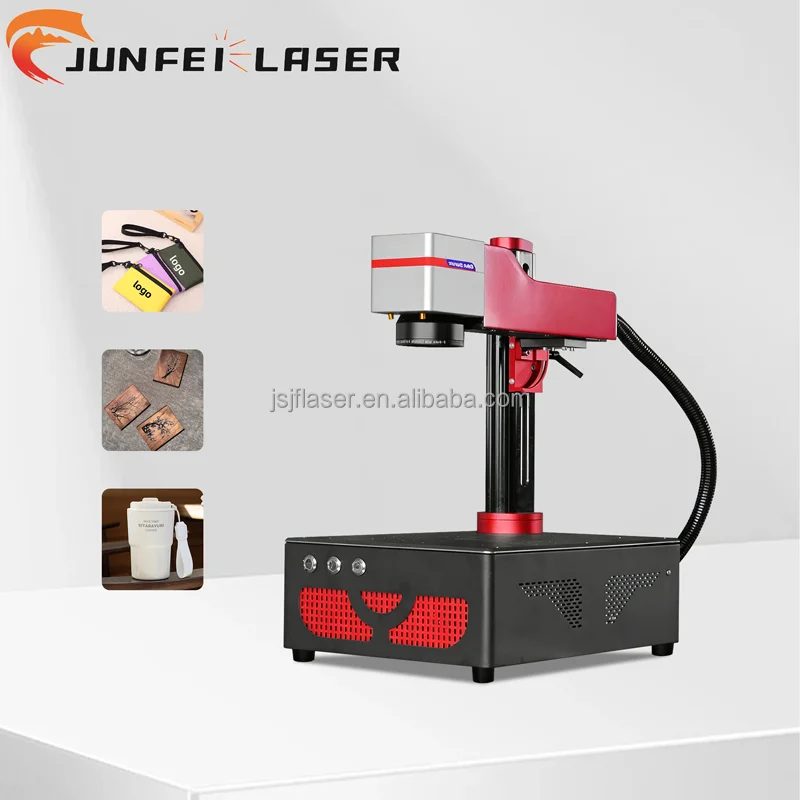 

JUNFEI High Precision 0.001mm Engraver 20W 30W Metal Laser Marking Machines Conducive To Brand Protection For DIY Business