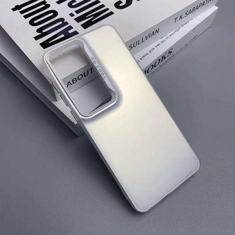 For OPPO Reno 10 Pro + Case For OPPO Reno 8T Reno 7 7Z 7Pro Reno 6 Pro 5G Phone Case Luxury Metallic Aurora Skin Matte Cover