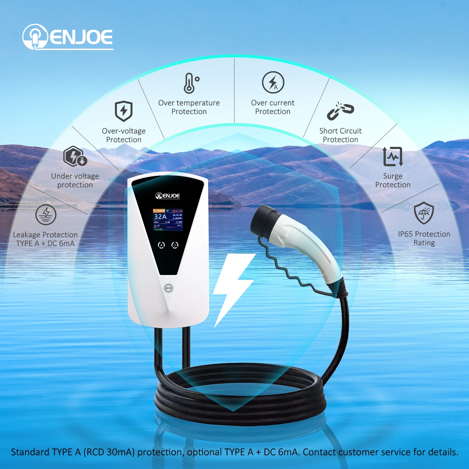 Зарядная станция Wallbox для э – обзор и цена Ev Charger 22Kw Wallbox Type 2